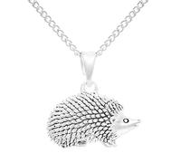 equilibrium Country Hedgehog Silver Plated Necklace