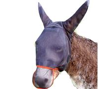 Equilibrium Field Relief Max Donkey Fly Mask Black/Orange - Large