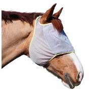 Equilibrium Field Relief Midi Fly Mask Without Ears - Medium Grey/Yellow