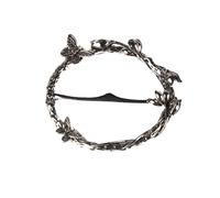 Equilibrium Floral Butterflies Scarf Ring 334897