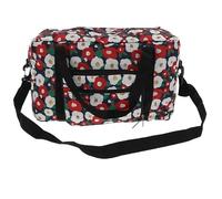 equilibrium Folding Underseat Cabin Holdall, Floral Blooms Print, Lightweight Travel Bag