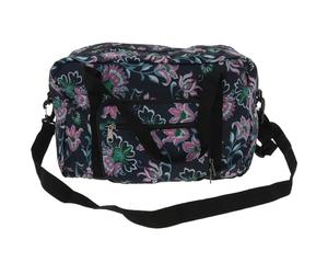 Equilibrium Folding Underseat Cabin Holdall, Floral Travel Bag