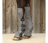 Equilibrium Fore and Knee Magnetic Chaps - Grey/Orange - M