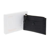 equilibrium Ladies Credit Card & Coin Holder - Compact Purse with Zip Pocket (Black)