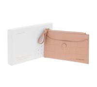 equilibrium Ladies Credit Card & Coin Holder - Compact Purse with Zip Pocket (Nude)