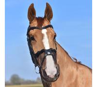 Equilibrium Net Relief Muzzle Net for Grackle Black - Cob/Horse