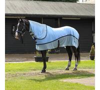 Equilibrium Quick Chill Detachable Neck Cool Rug - Light Blue - Size: Large