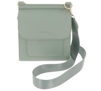 equilibrium Sage Green Crossbody Bag, Faux Leather, Compact Messenger Shoulder Bag for Everyday Travel