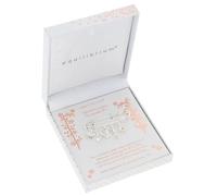 Equilibrium Secret Garden Keepsake Pin Brooch, Silver Plated, Multi Charm Floral Gardening, Gift for Women