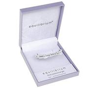 equilibrium Silver Plated Bangle - Sister..Another Word for Best Friend