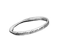 Equilibrium Silver Plated Grandaughter Bangle