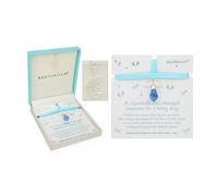 Equilibrium Silver Plated Guardian Angel Keepsake - Baby Boy