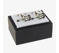 Equilibrium Silver Plated Guitar Cufflinks 54980