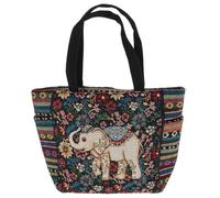 equilibrium Tapestry Handbag - Floral Ellie Elephant Design