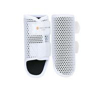 Equilibrium Tri-Zone Brushing Boots Pair White - Large