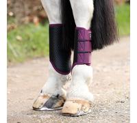 Equilibrium Tri-Zone Brushing Boots - Full · Plum