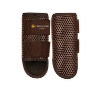 Equilibrium Tri-Zone Brushing Boots Pair Brown - Extra Small