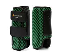 equilibrium Tri-Zone Impact Sports Cross County Boots (Front) (Hunter Green, UK Footwear Size System, Adult, Men, Alpha, Medium, Medium)