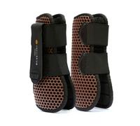 Equilibrium Tri-Zone Open Fronted Tendon Boots Brown - Small