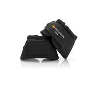 Equilibrium Tri Zone Over Reach Boots Black - L/XL