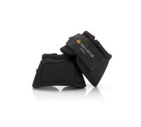Equilibrium Tri-Zone Over Reach Boots Pair Black - Small/Medium