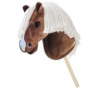 Equimed Standard Hobby Horse Kid-Friendly Realistic Toy Pony Exercise Toy (Bingo)