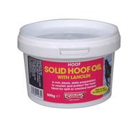Equimins EQS0320 Solid Hoof Oil With Lanolin - Clear, 500g