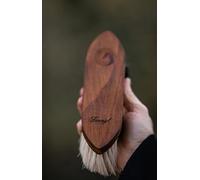 Equimour Personalised Horse Brush Shine Brush - Wooden Brush with Soft Horsehair Bristles for Gentle Grooming & Radiant Shine | Gift for Rider, Horse Girl, Horse & Pony