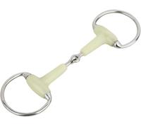 Equinate Olive Head Bit with Apple Flavour 18 mm Simply Broken 12.5 cm Anatomically Shaped Mouth-friendly Bit with Gentle Impact Laser Engraved
