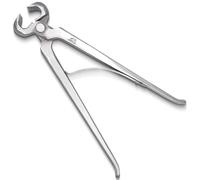 Equine Care Farrier Hoof Nipper 12”- Chrome Vanadium Steel with Pre-Loaded Spring, Precision Hand-Aligned Blades, Ideal for Foal, Shetland, Miniature, Donkey, and Pony Hoof Trimming.