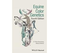 Equine Color Genetics - 4th Edition Sponenberg Hardback Wiley-Blackwell