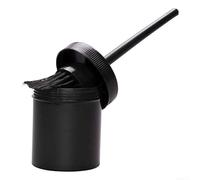 Equine Foot Brush with Long Handle and Bucket, Sturdy Plastic Build for Stable Use, Designed for Easy Cleaning and Efficient Grooming of Horse Feet