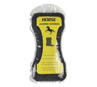 Equine Grooming Brush - 23x11x4.5cm Cleaning Sponge, Soft Durable Bath Tool, Livestock Scrubber Accessory with Gentle Care and Effective Dirt Removal | Cleaning Tool for Horse Cattle Pet Stable and Fa