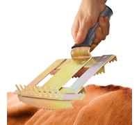 Equine Grooming Brush, Portable Livestock Hair Removal Comb, Durable Horse Brush for Cattle, Goat, Sheep, and Pets, Sturdy Comfortable Grip for Stable, Farm, Healthy Coat Maintenance