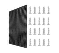 Equine Grooming Scratch Pad - Thick Bristle Massage Panel, Reinforced Mount Design, Self Grooming Surfac | Stable Yard Installation for Horses Livestock, Itch Relief and Coat Care for Farm Animals