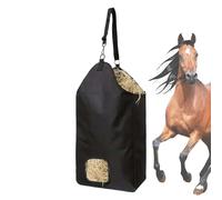 Equine Hay Feeder - High Volume Mesh Feed Bag, Slow Eating Net System, Heavy Duty Barn Supply | Efficient Livestock Feeding Organizer For Horse Goat Stable Corral Scenario Stall Trailer