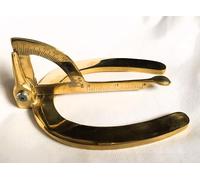 EQUINE HORSE HOOF LEVELER GAUGE - TO CHECK CORRECT HOOF ANGLE LENGTH (Golden)