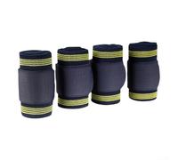 Equine Leg Wraps Set of 4 for Training Recovery and Travel Use with Adjustable Length and Secure Compression Fit
