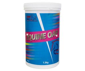Equine OAP, Old Horses Supplement. 1.5KG. Providing vitamins, minerals, trace elements, probiotics, prebiotics, and a protein source for maintenance of general health and vitality.