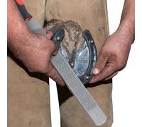 Equine Raspe Carbon Steel Double Sided File for | Mini Farrier Hoof Trimming Tool, Rasp for Hoof Maintenance, Care and Shaping, Ideal for Barns, Stable or Hu