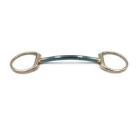 Equine Smile ES0019 Olive Head Bar Bit with Sweet Iron Stainless Steel Ring Diameter 70 mm Bit Thickness 12 mm (14.5 cm)