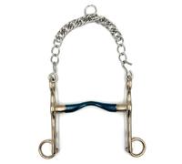 Equine Smile ES0067 Tongue Freedom Bit with Sweet Iron Stainless Steel Bit Thickness 16 mm (14.5 cm)