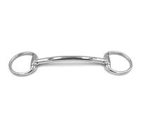 Equine Smile ES0155 Olive Head Bar Bit Stainless Steel Ring Diameter 55 mm Bit Thickness 14 mm (13.5 cm)