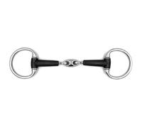 Equine Smile ES0248 Olive Head Bit Double Jointed with Rubber - Soft Bit for Sensitive Horse Mouths & Young Horses (12.5 cm)