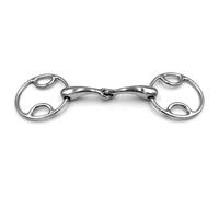 Equine Smile ES0250 ErgoBit Beval Simple Broken Stainless Steel Ring Diameter 75 mm Bit Thickness 18 mm (14.5 cm)