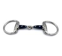 Equine Smile ES0280 Sweet Iron Bit Olive Head Bit Simple Broken Stainless Steel Ring Diameter 70 mm Bit Thickness 14 mm (13.5 cm)