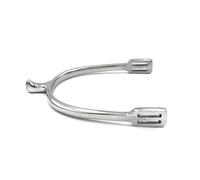 Equine Smile ES1003 Spur Spur Teardrop Equestrian Spurs Riding Spurs Track High Quality Stainless Steel (Ladies 25mm)