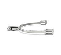 Equine Smile ES1026 Ball Spores Horizontal Ball Wheel Equestrian Spurs Riding Spurs Track High Quality Stainless Steel (Ladies 40mm)