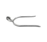 Equine Smile ES1034 Push Spurs Straight Wheel Spores Equestrian Spurs Riding Spurs Track High Quality Stainless Steel (Ladies 35mm)