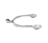 Equine Smile ES1055 ErgoSpur Wheel Spores UFO Wheel Equestrian Spurs Riding Spurs Track High Quality Stainless Steel (Women 30 mm)